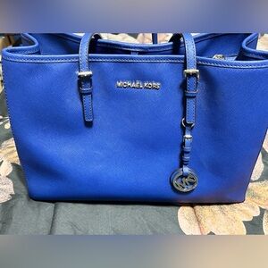 Michael Kors-Large Blue Tote Bag